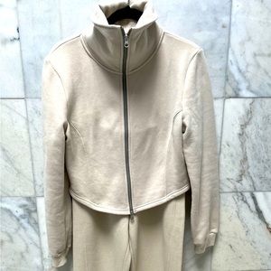 Oak & Fort fleece jacket & pant set